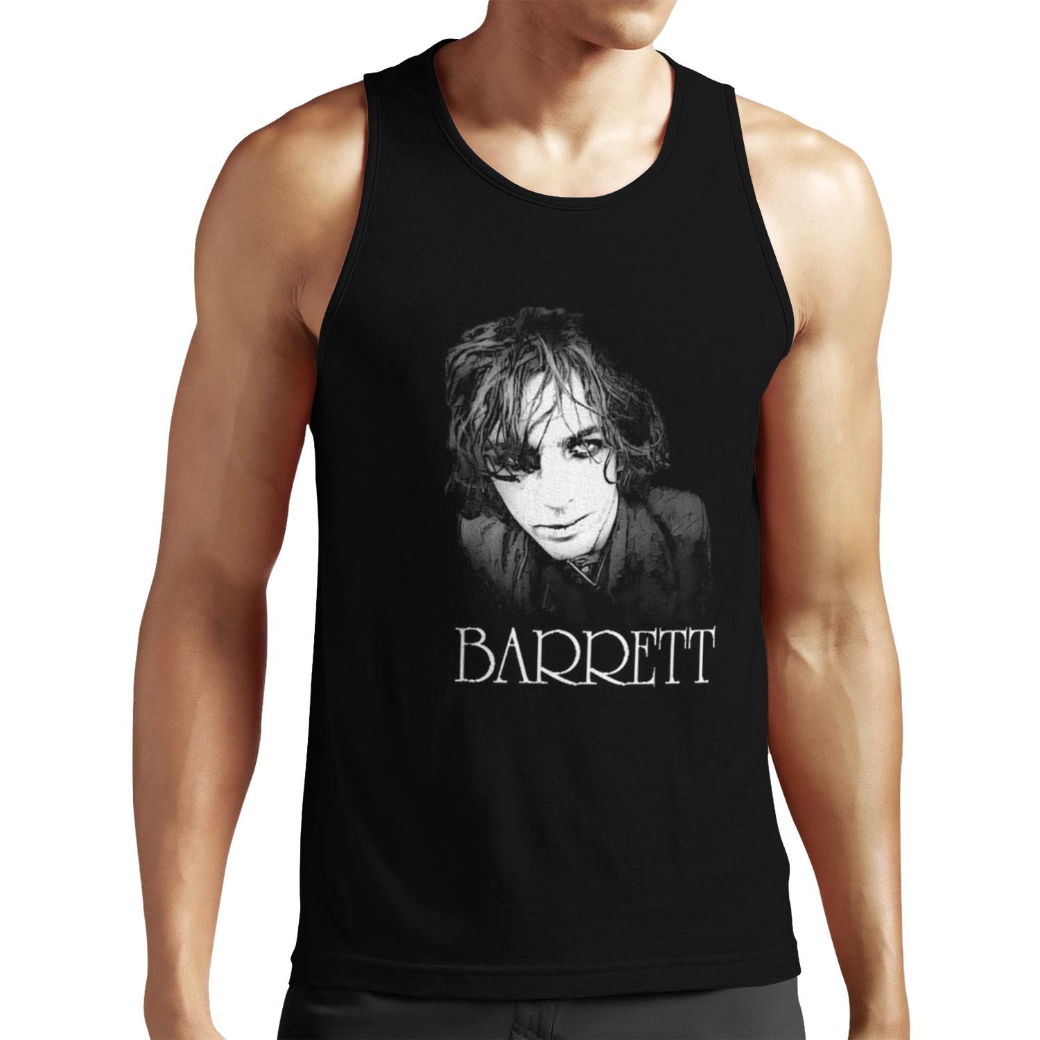 Barrett The Legend All-over-print Unisex Tank Top