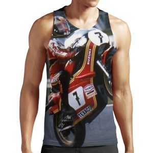 Barry Sheene All-over-print Unisex Tank Top