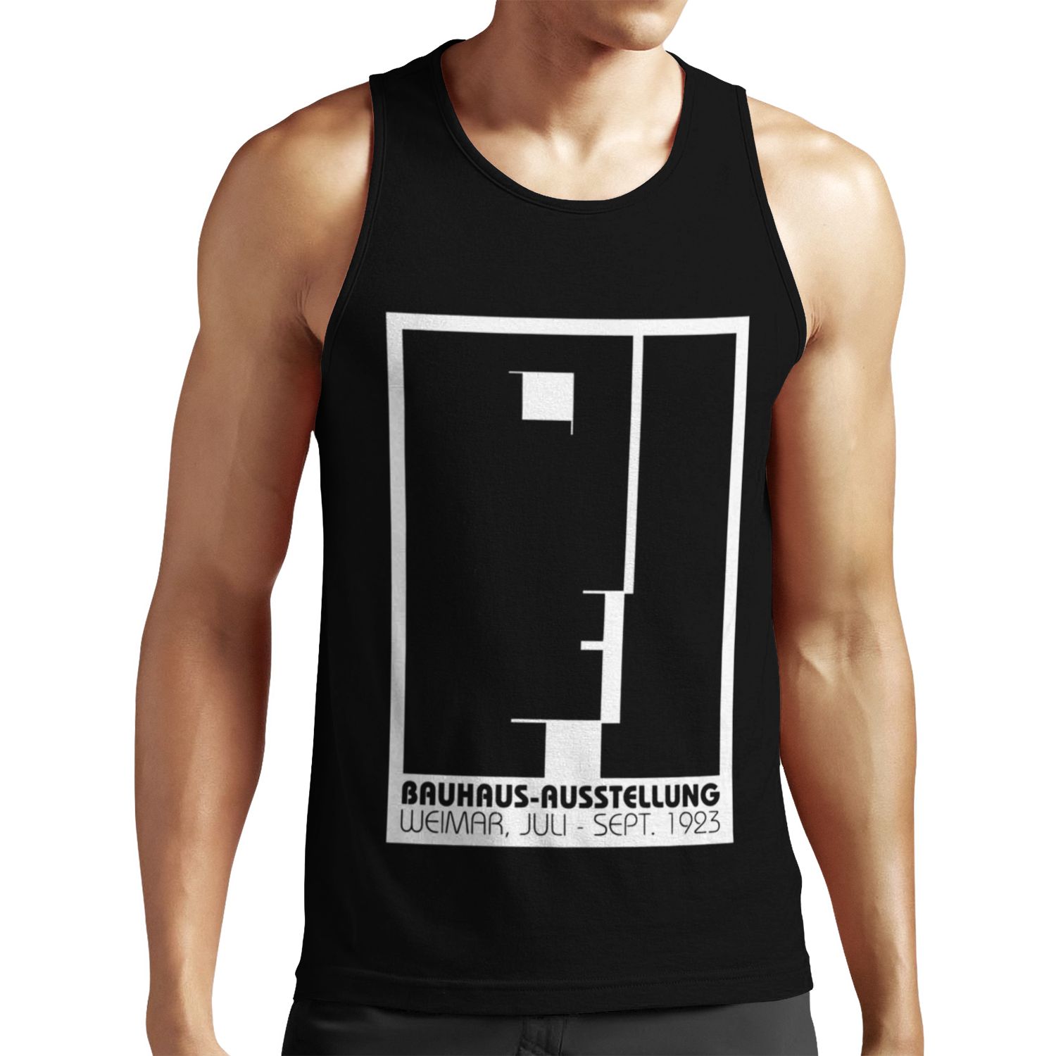 Bauhaus Art School Promotional Poster 1923 All-over-print Unisex Tank Top