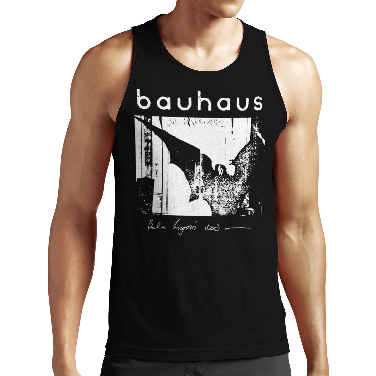 Bauhaus Bat Wings Bela Lugosi S Dead All-over-print Unisex Tank Top