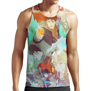 Bbc Merlin Emrys Chronicles All-over-print Unisex Tank Top