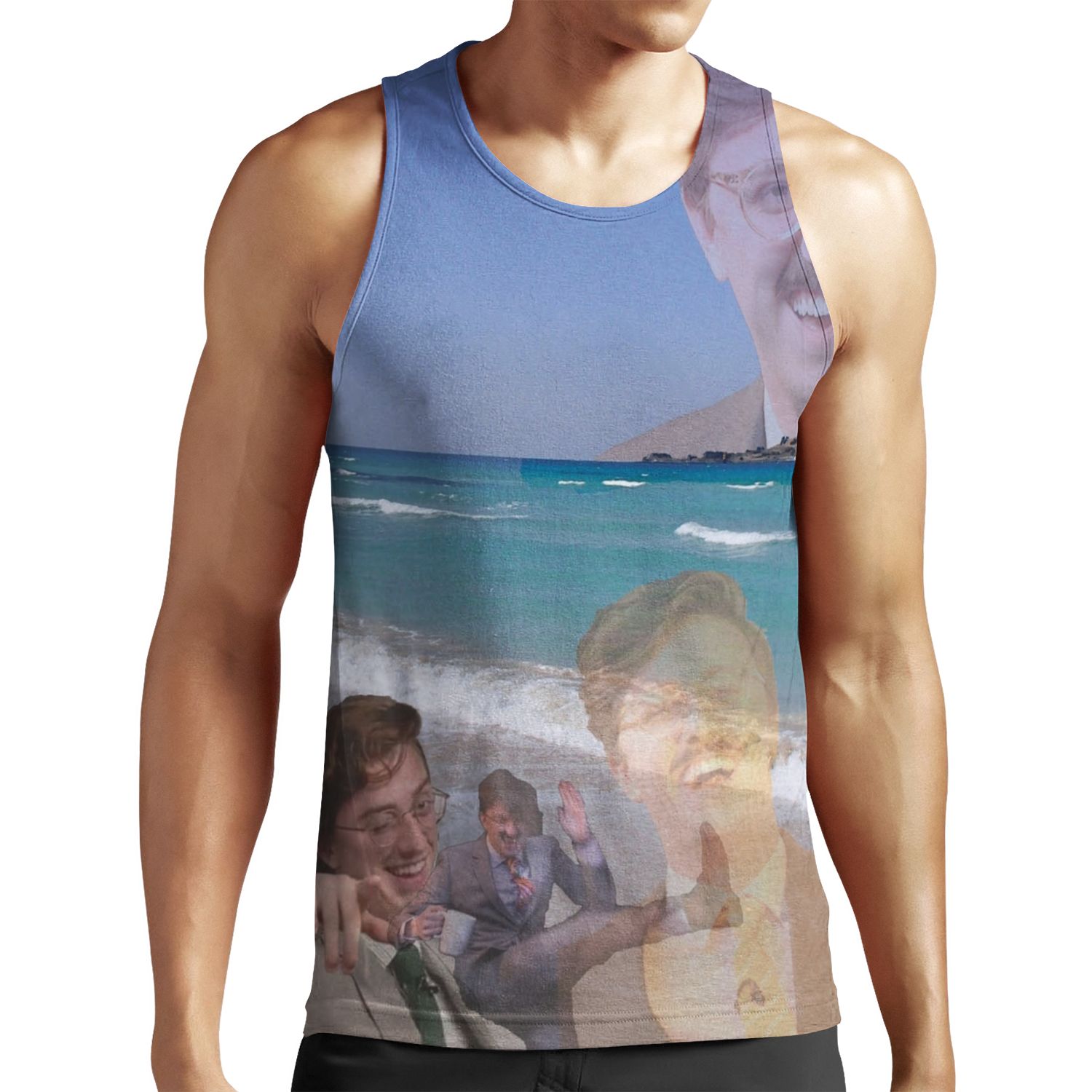 Bbdge Big Brian David Gilbert Energy All-over-print Unisex Tank Top