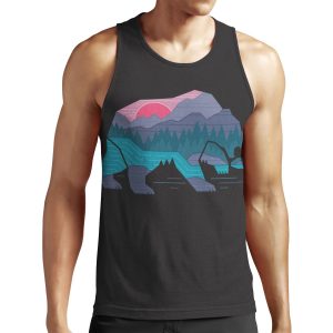 Bear Country All-over-print Unisex Tank Top