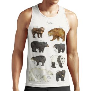 Bears All-over-print Unisex Tank Top