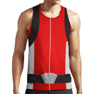 Beast Morpher Red Ranger All-over-print Unisex Tank Top