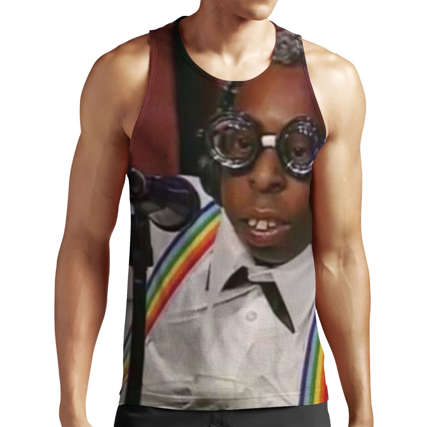 Beetlejuice Green All-over-print Unisex Tank Top