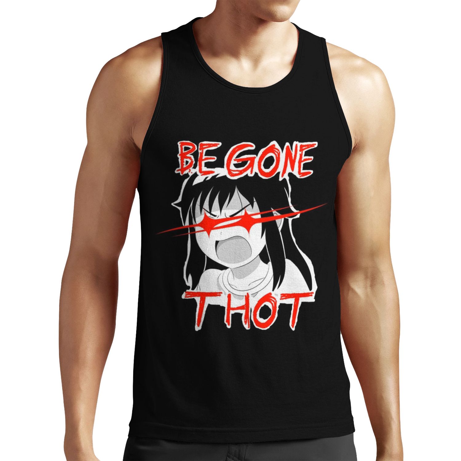 Begone Thot All-over-print Unisex Tank Top