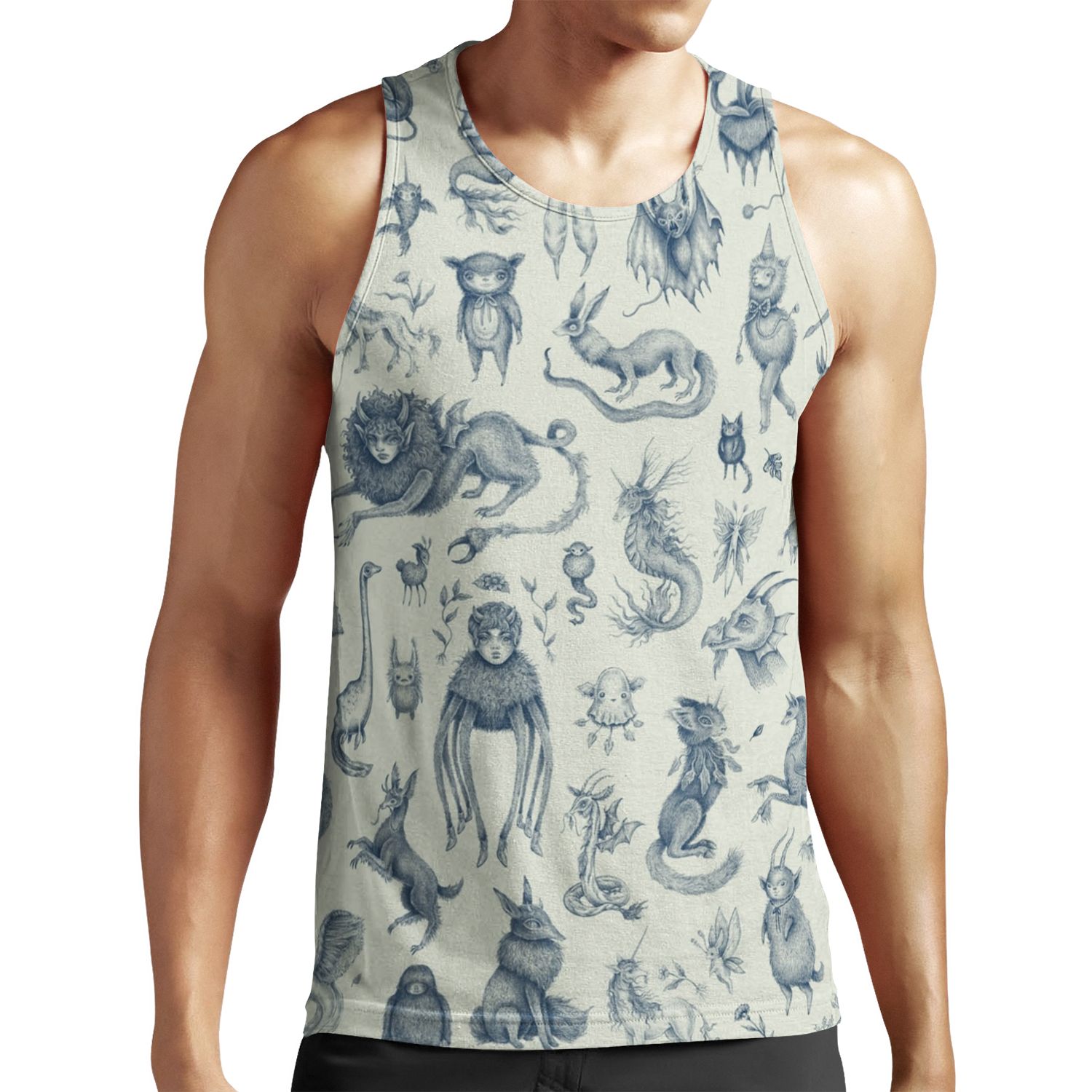 Beings And Creatures All-over-print Unisex Tank Top