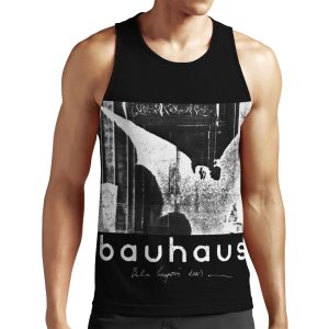 Bela Lugosi S Dead Horror Post Punk 80S Retro Black And White Artwork All-over-print Unisex Tank Top