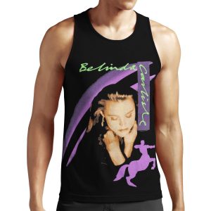 Belinda Carlisle Runaway Horses Tour 1990 All-over-print Unisex Tank Top