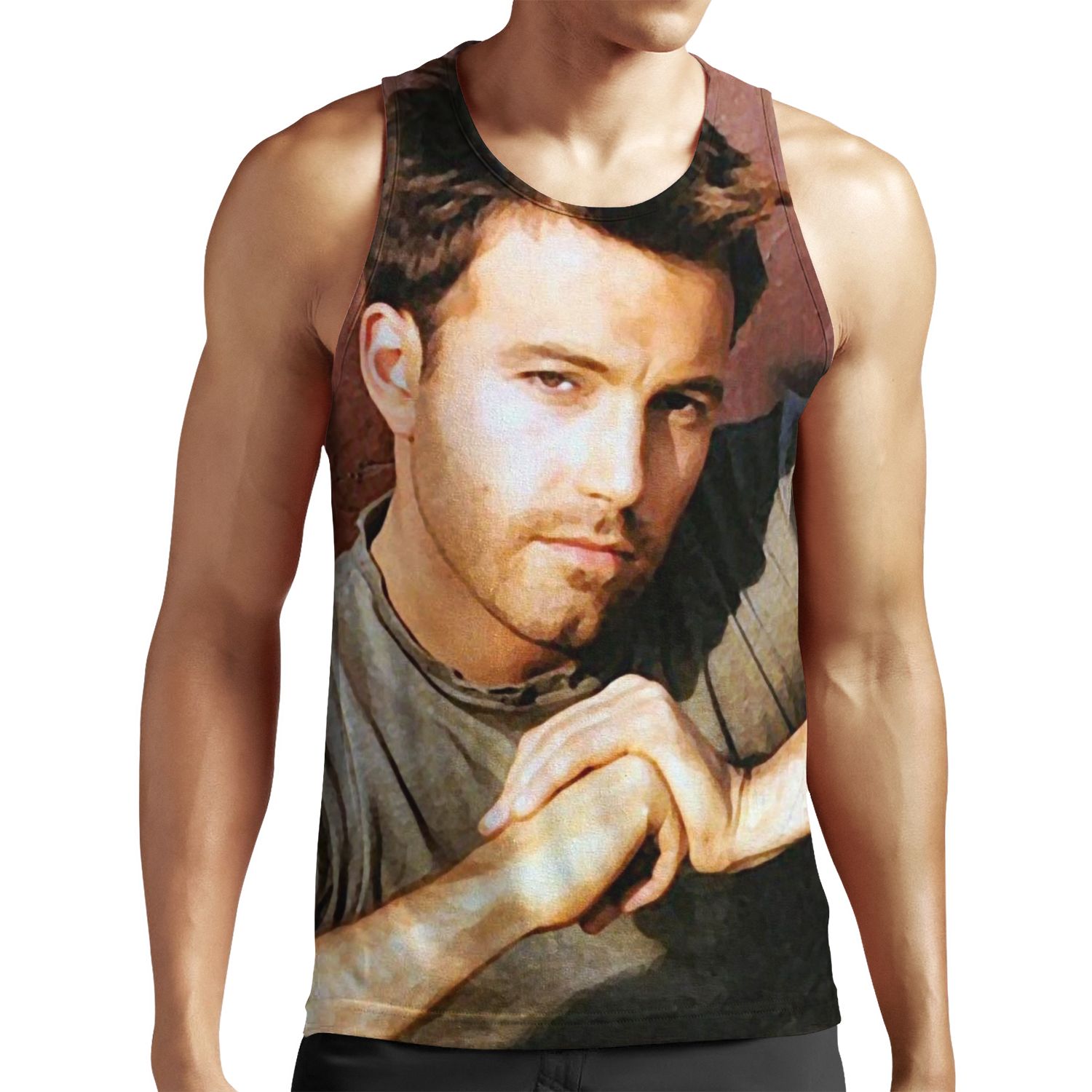 Ben Affleck All-over-print Unisex Tank Top