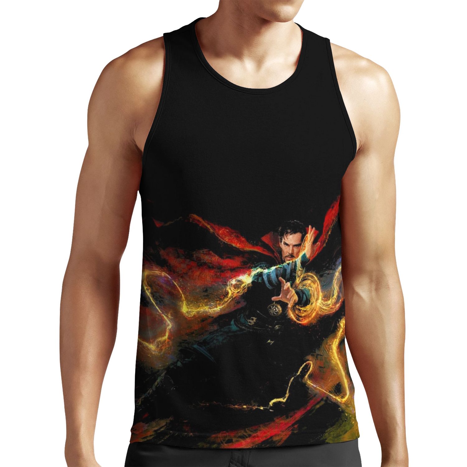 Benedict Cumberbatch As Doctor Strange All-over-print Unisex Tank Top