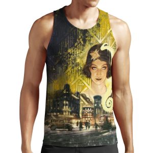 Berlin The Wicked City Cover By Lo%C3%Afc Muzy All-over-print Unisex Tank Top