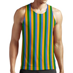 Bert Stripes All-over-print Unisex Tank Top
