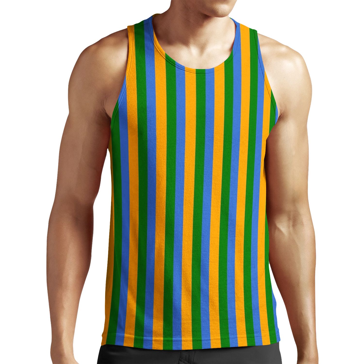 Bert Stripes All-over-print Unisex Tank Top