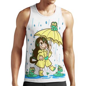 Best Frog Girl All-over-print Unisex Tank Top