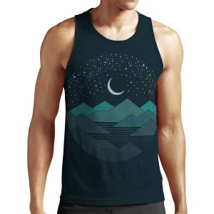 Between The Mountains And The Stars All-over-print Unisex Tank Top