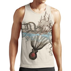 Beware The Kraken All-over-print Unisex Tank Top