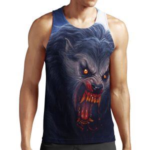 Beware The Moon All-over-print Unisex Tank Top
