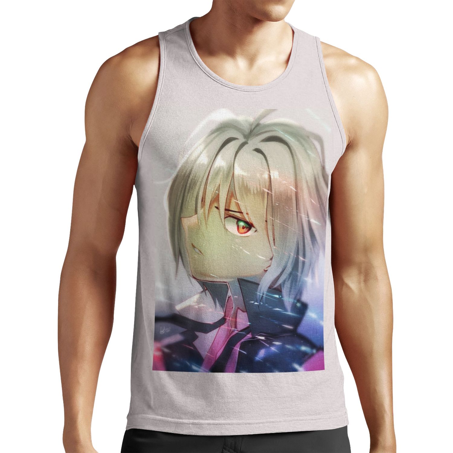 Beyblade Burst Shu Kurenai All-over-print Unisex Tank Top