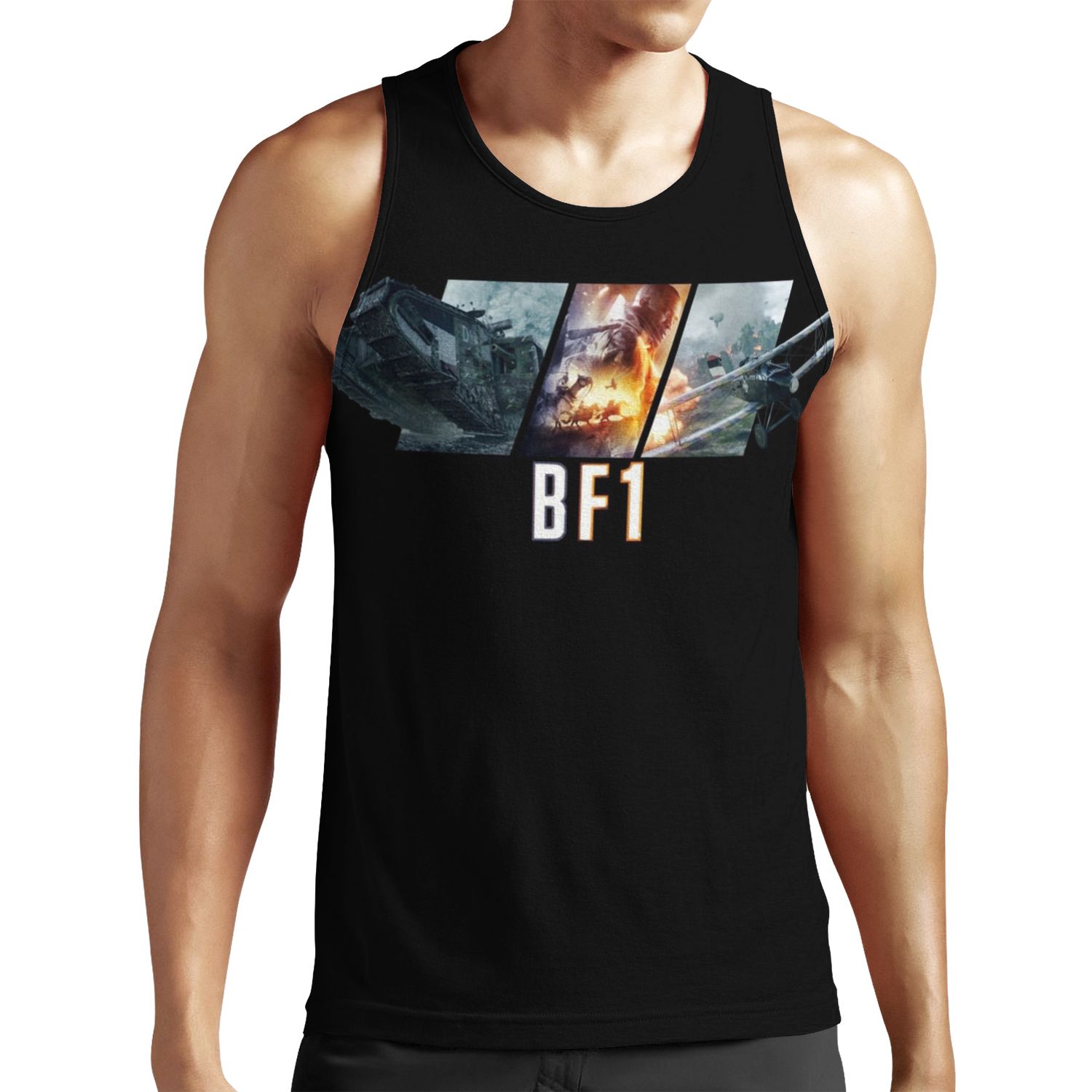 Bf1 Battlefield 1 All-over-print Unisex Tank Top