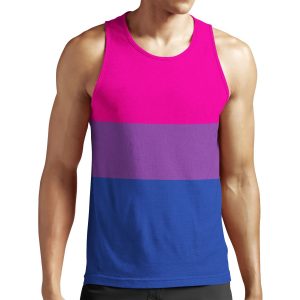Bi Pride Flag All-over-print Unisex Tank Top