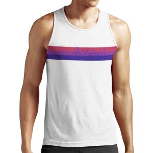 Bi Pride Rabbits All-over-print Unisex Tank Top