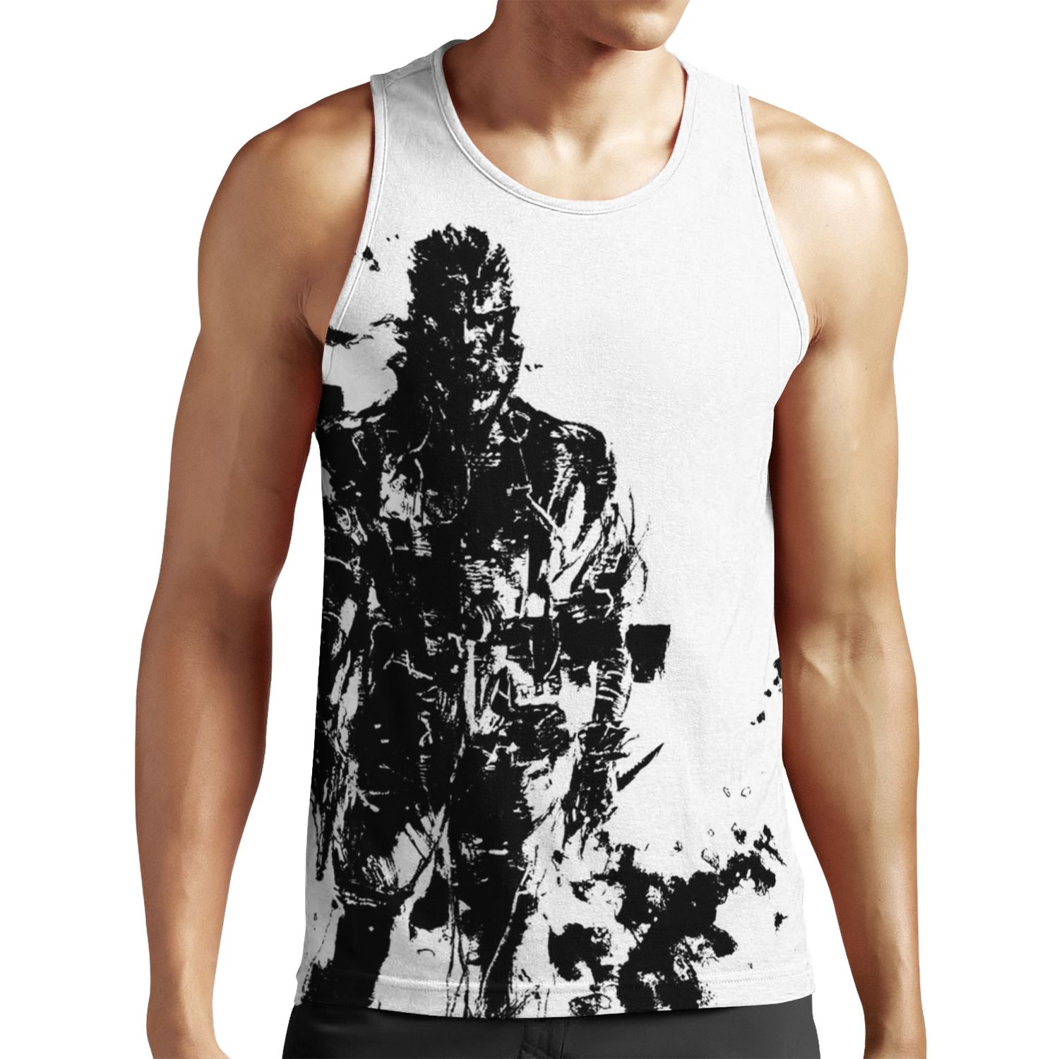 Big Boss Mgs3 All-over-print Unisex Tank Top