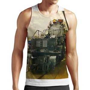 Big Boy Steam Locomotive All-over-print Unisex Tank Top