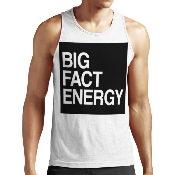 Big Fact Energy By Brad Rawlinson All-over-print Unisex Tank Top