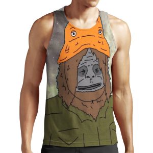 Big Lez Show Trippy Sassy Sasquatch All-over-print Unisex Tank Top