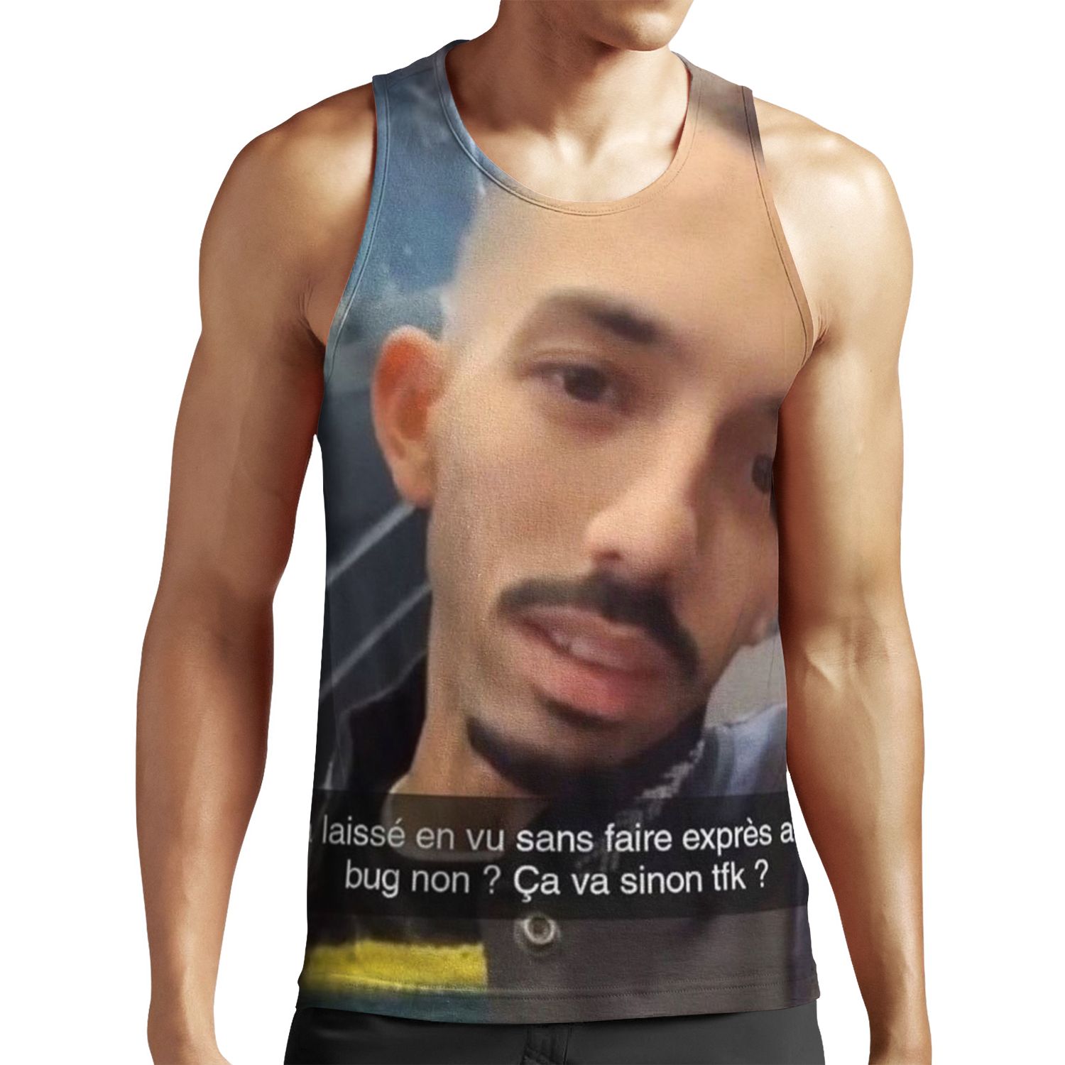 Biglo Meme All-over-print Unisex Tank Top