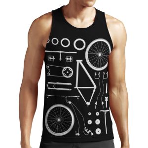 Bike Exploded All-over-print Unisex Tank Top