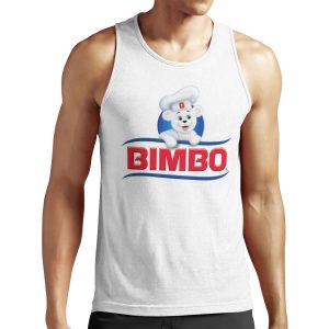 Bimbo Bread Retro Fan All-over-print Unisex Tank Top All-over-print Unisex Tank Top