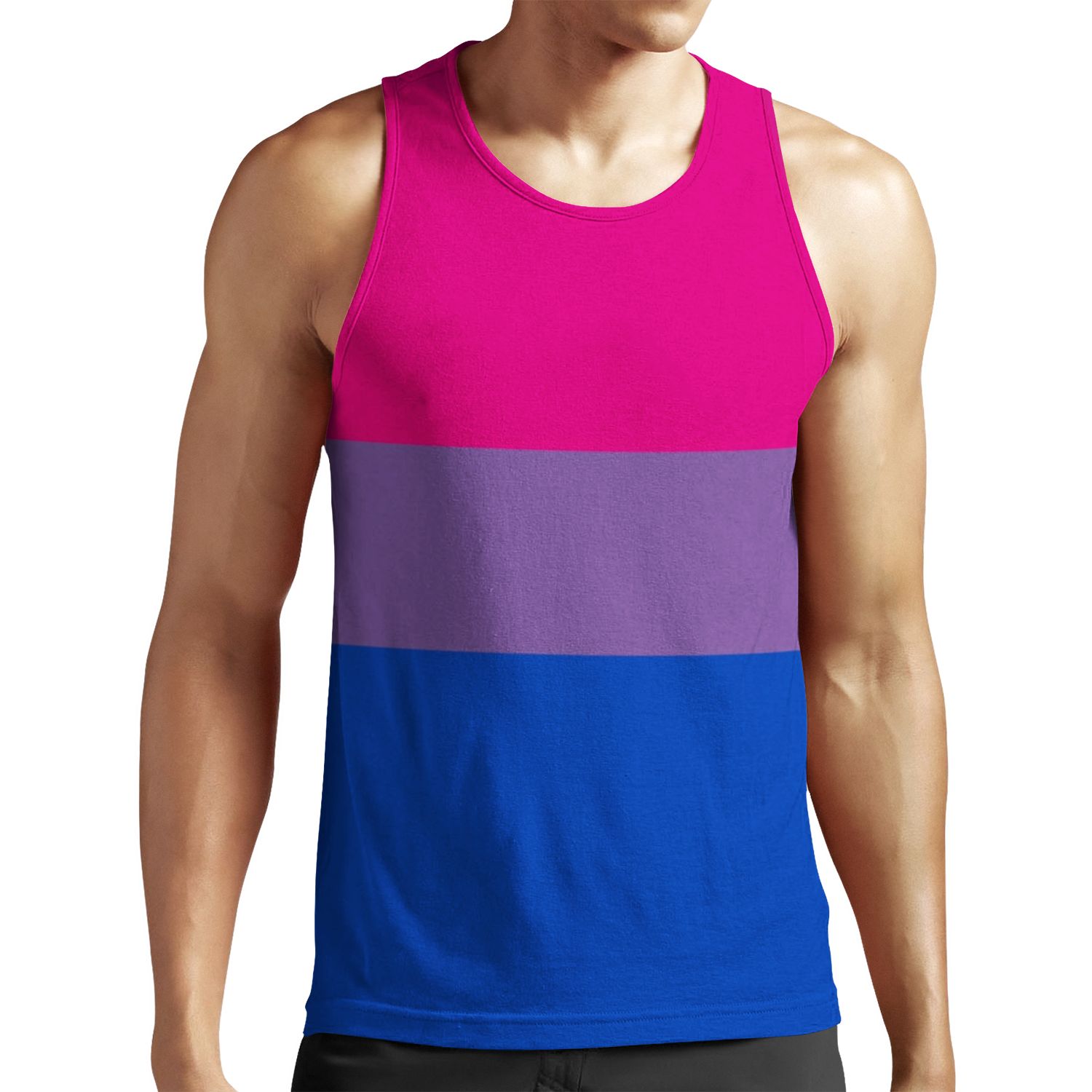 Bisexual Pride Flag All-over-print Unisex Tank Top