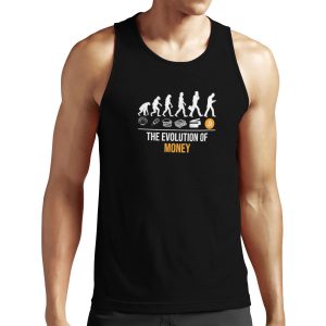Bitcoin Evolution Of Money Cryptocurrency All-over-print Unisex Tank Top