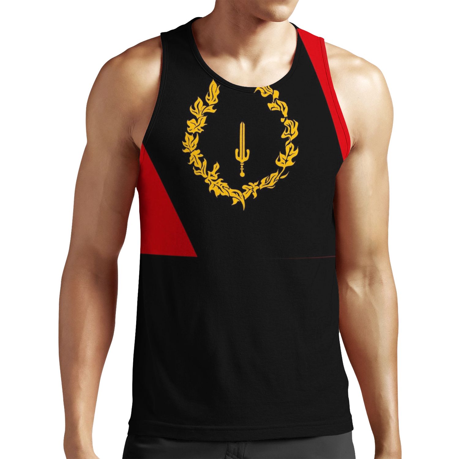 Black American Heritage Flag All-over-print Unisex Tank Top