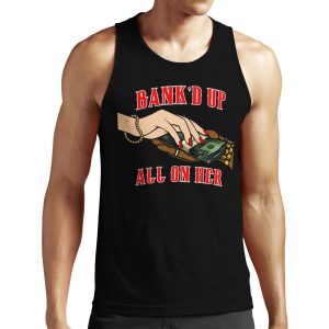 Black And Red All On Her Mercs All-over-print Unisex Tank Top