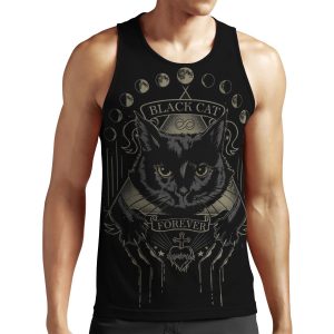 Black Cat Cult All-over-print Unisex Tank Top