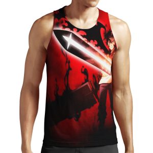 Black Clover Red Asta All-over-print Unisex Tank Top