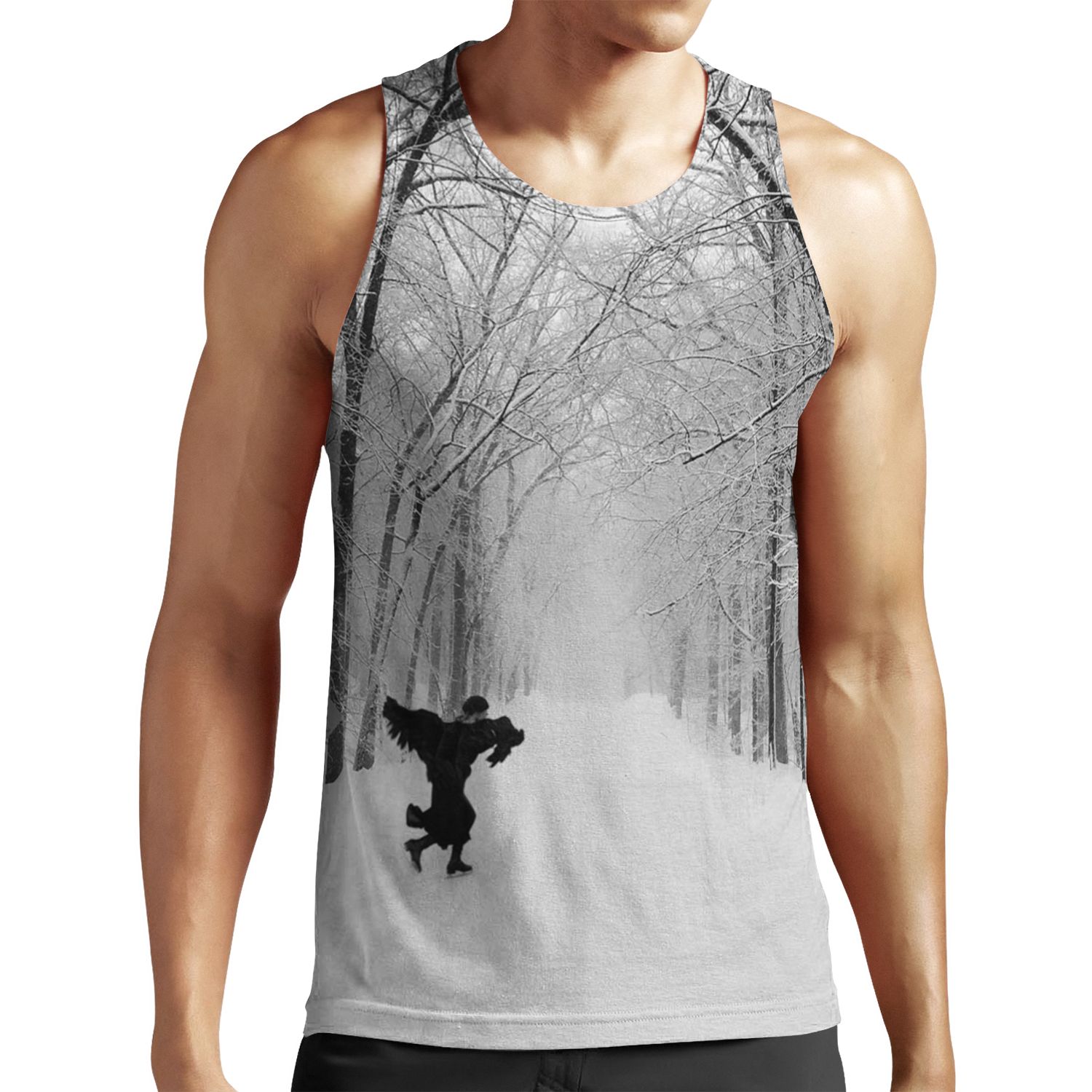 Black Crow All-over-print Unisex Tank Top