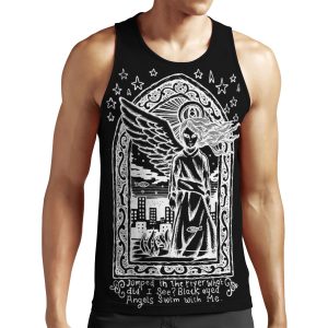 Black Eyed Angels Inverted All-over-print Unisex Tank Top