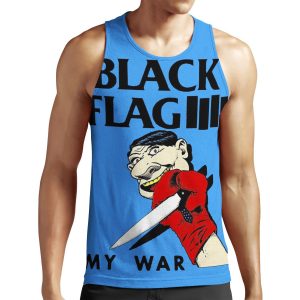 Black Flag My War All-over-print Unisex Tank Top