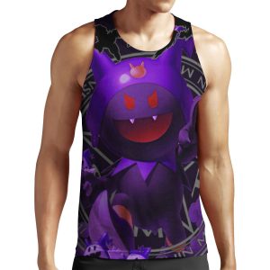 Black Frost Metal Tee All-over-print Unisex Tank Top