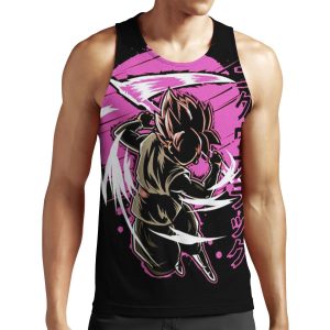 Black Goku All-over-print Unisex Tank Top