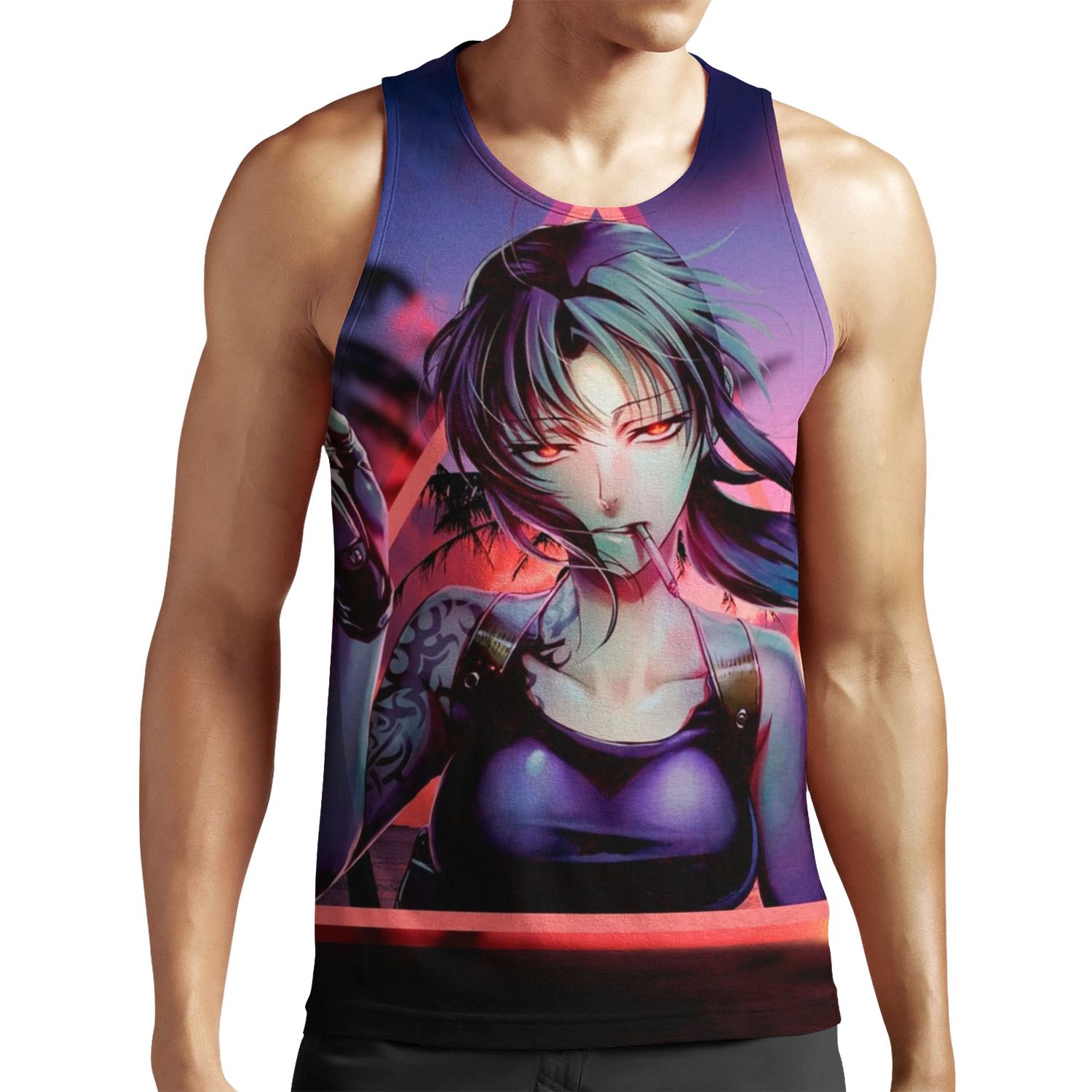 Black Lagoon Revy All-over-print Unisex Tank Top