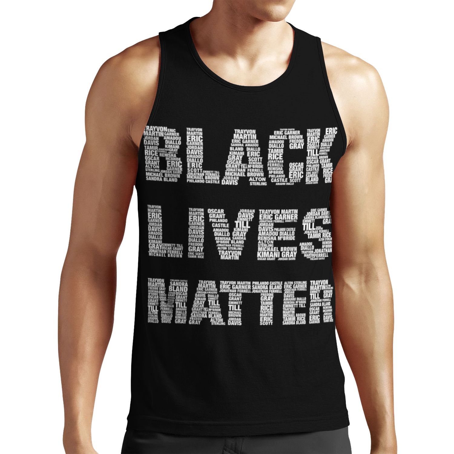 Black Lives Matter All-over-print Unisex Tank Top