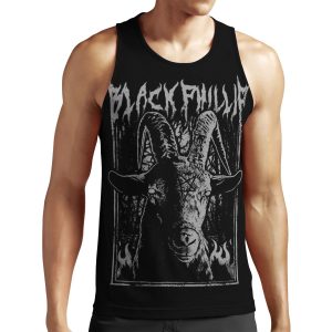 Black Metal Phillip All-over-print Unisex Tank Top