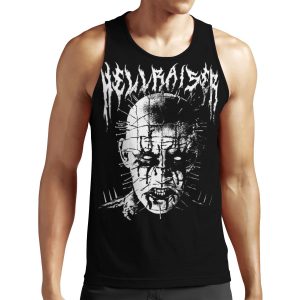 Black Metal Pinhead All-over-print Unisex Tank Top