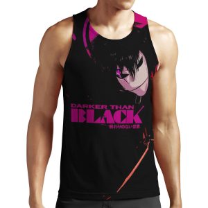 Black Reaper Darker Than Black All-over-print Unisex Tank Top